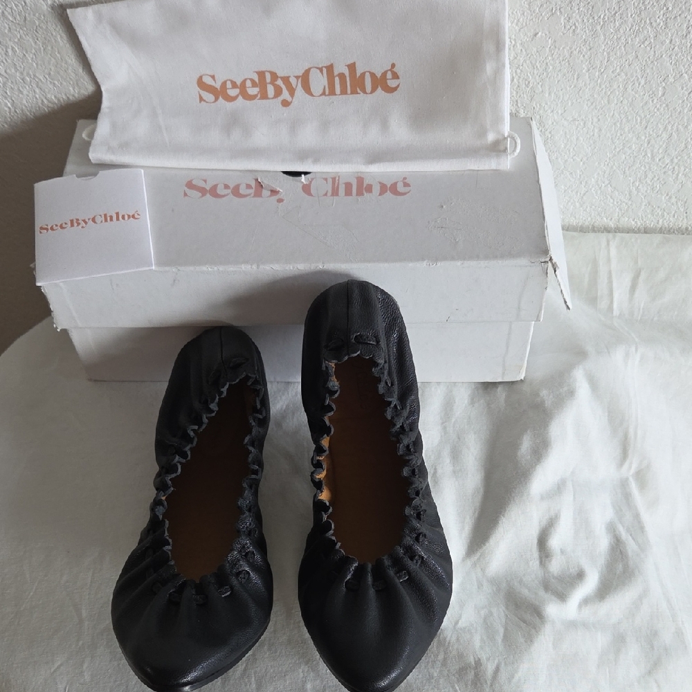 See by Chloé Jane Ballet Flats Size 40